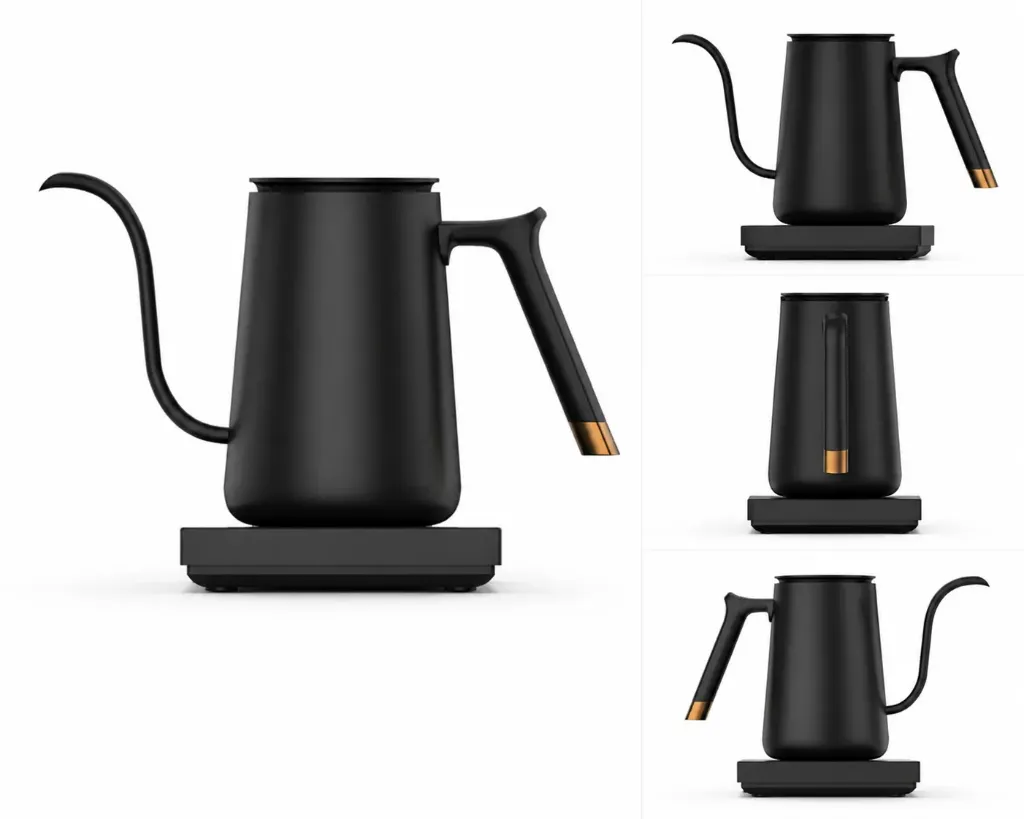 Timemore Smart Electric Gooseneck Kettle (600ml, white)