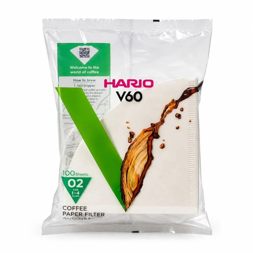 HARIO V60 Paper Filters 02 (100 Sheets)